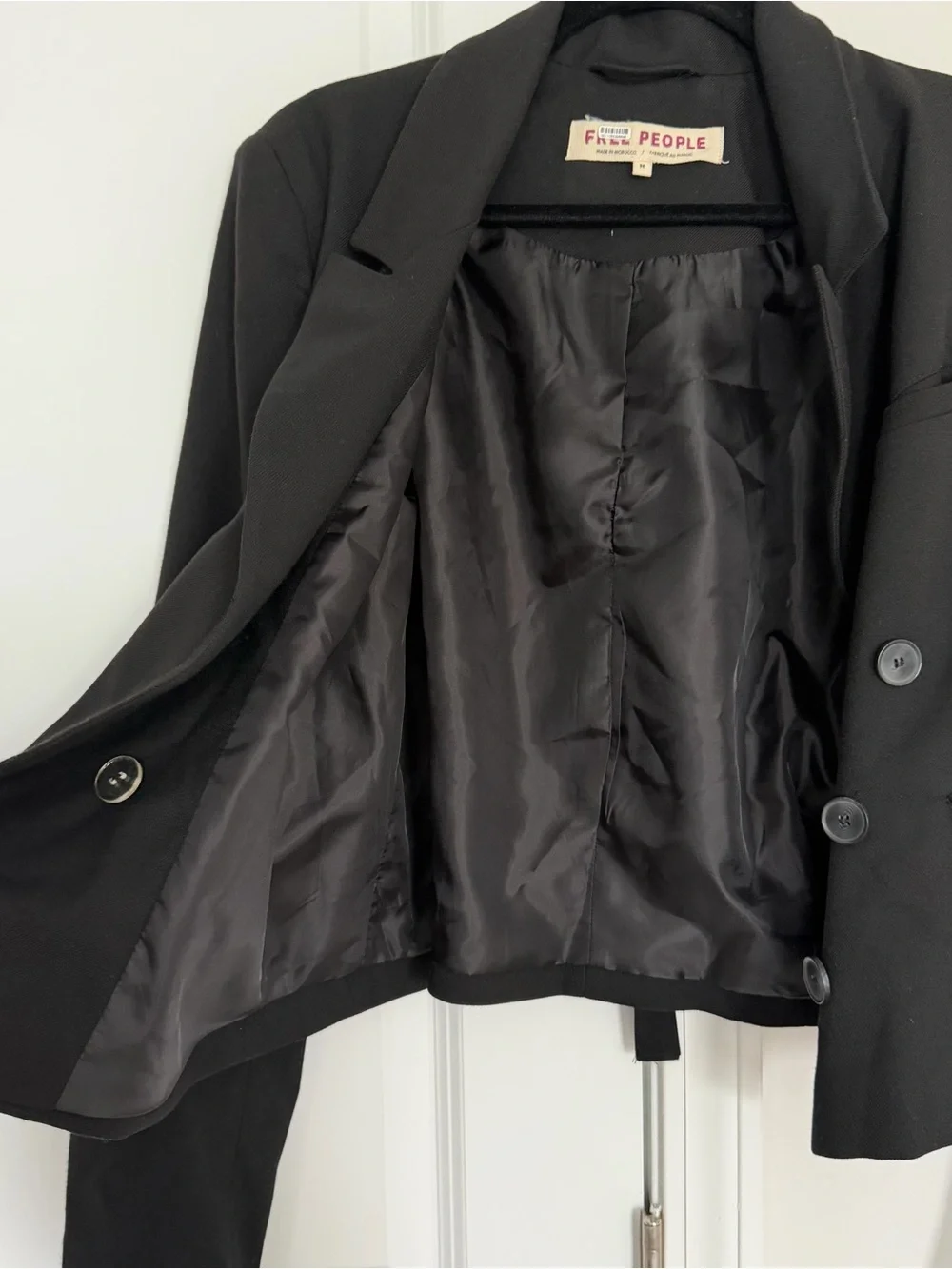 Free People Betty Double-Breasted Blazer